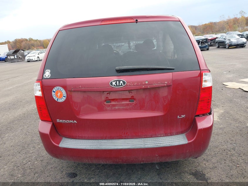 2006 Kia Sedona Ex/Lx VIN: KNDMB233766057203 Lot: 43592574