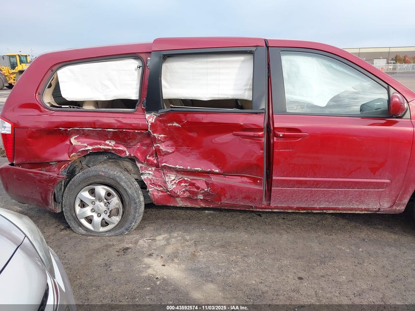 2006 Kia Sedona Ex/Lx VIN: KNDMB233766057203 Lot: 43592574