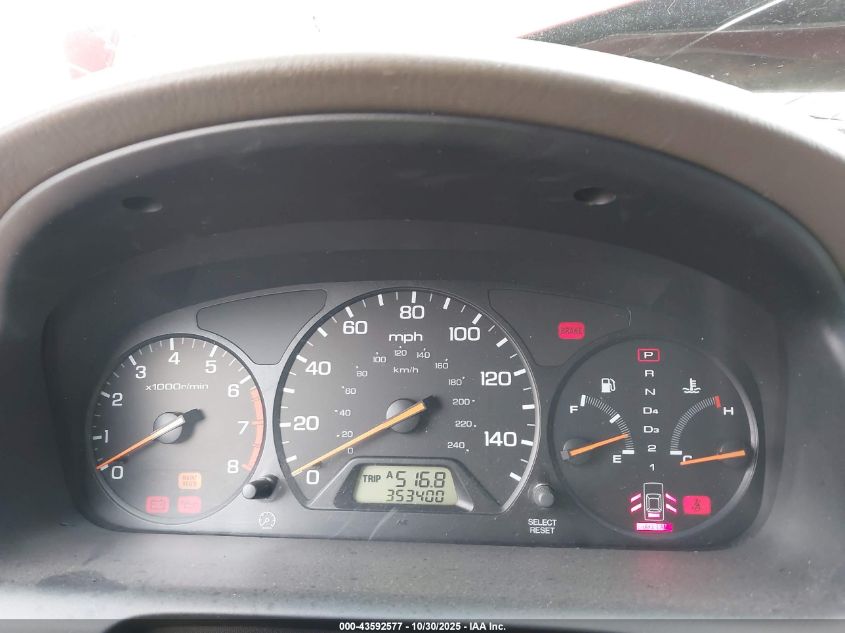 2000 Honda Accord 2.3 Se VIN: JHMCG5675YC025172 Lot: 43592577