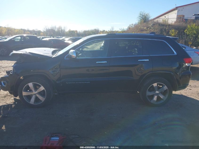 2014 Jeep Grand Cherokee Overland VIN: 1C4RJFCG1EC272983 Lot: 43592586