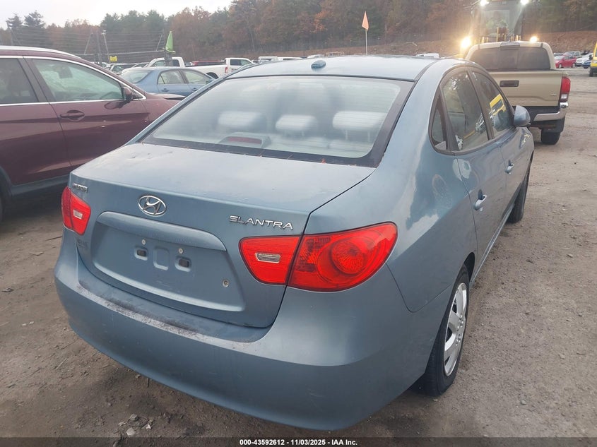KMHDU46D67U260540 2007 HYUNDAI ELANTRA photo no. 4