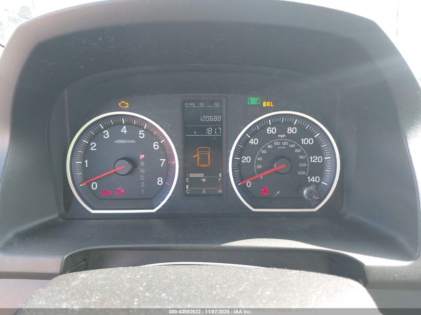 2009 Honda Cr-V Lx VIN: 5J6RE48359L052759 Lot: 43592622