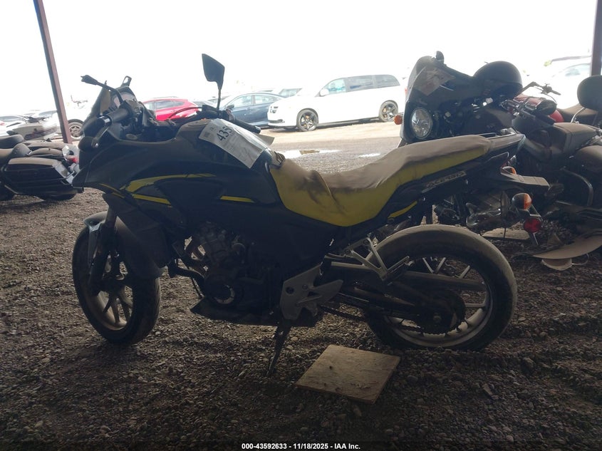 2015 Honda Cb500 X VIN: MLHPC4613F5200120 Lot: 43592633