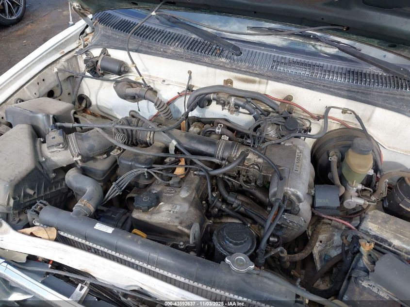 1996 Toyota Tacoma Xtracab VIN: 4TAVL52N6TZ133604 Lot: 43592637