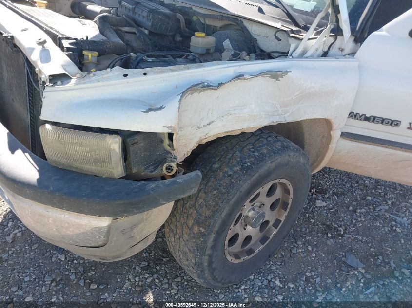 2000 Dodge Ram 1500 St VIN: 3B7HC13Y7YG136702 Lot: 43592649