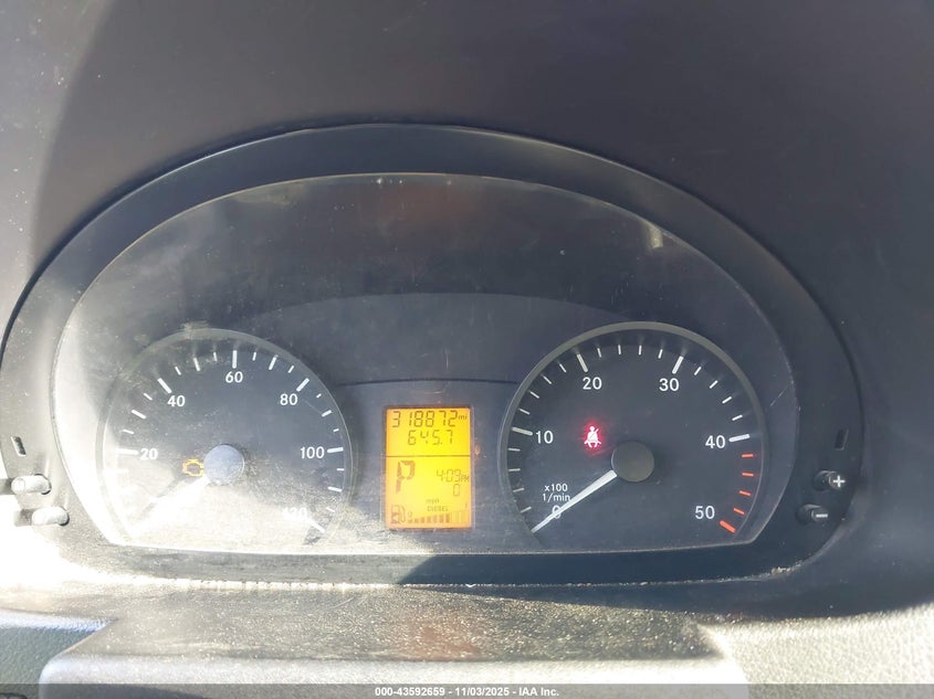 2011 Mercedes-Benz Sprinter 2500 High Roof VIN: WD3PE8CB3B5609644 Lot: 43592659