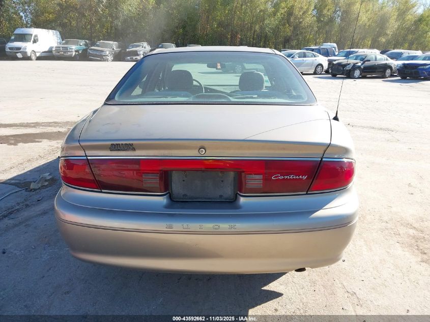 2003 Buick Century Custom VIN: 2G4WS52J631236244 Lot: 43592662