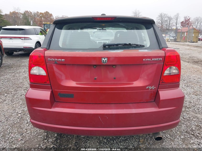 2009 Dodge Caliber R/T VIN: 1B3HB78B29D112351 Lot: 43592686