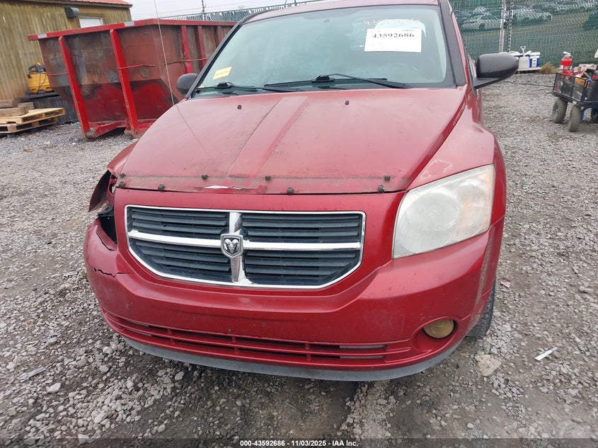 2009 Dodge Caliber R/T VIN: 1B3HB78B29D112351 Lot: 43592686