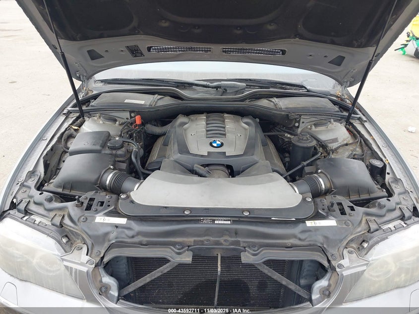 2007 BMW 750Li VIN: WBAHN83577DT71618 Lot: 43592711