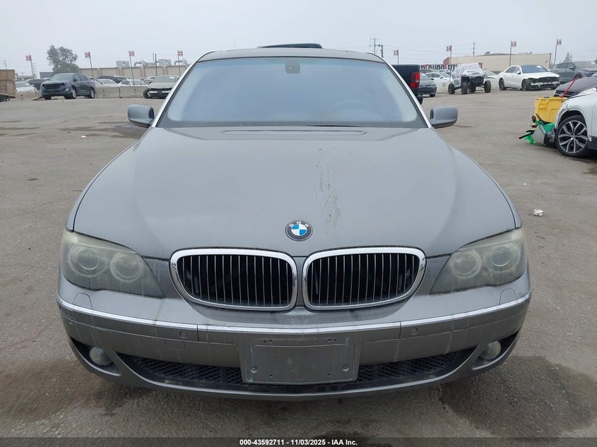 2007 BMW 750Li VIN: WBAHN83577DT71618 Lot: 43592711