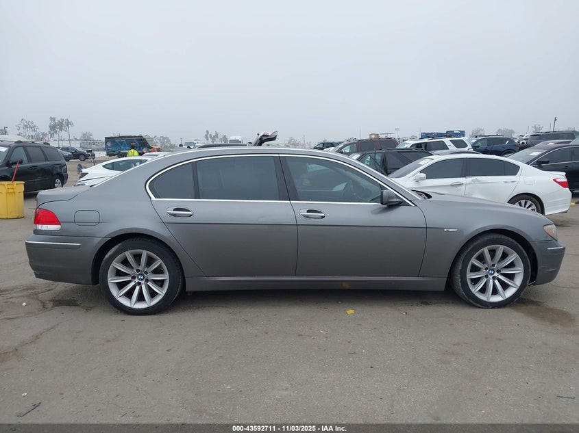 2007 BMW 750Li VIN: WBAHN83577DT71618 Lot: 43592711