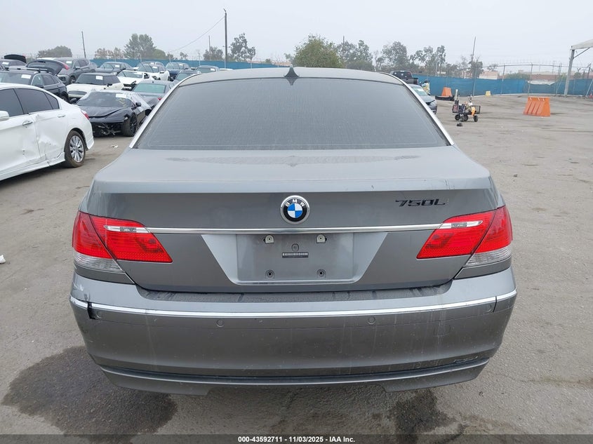2007 BMW 750Li VIN: WBAHN83577DT71618 Lot: 43592711