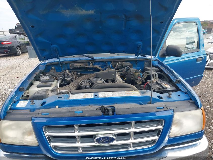 2001 Ford Ranger Xl/Xlt VIN: 1FTYR10CX1PA28499 Lot: 43592723