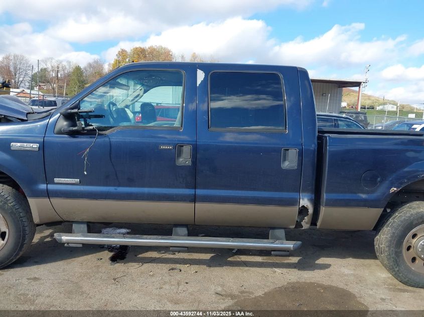 2005 Ford F-250 Lariat/Xl/Xlt VIN: 1FTSW21P35EA55759 Lot: 43592744