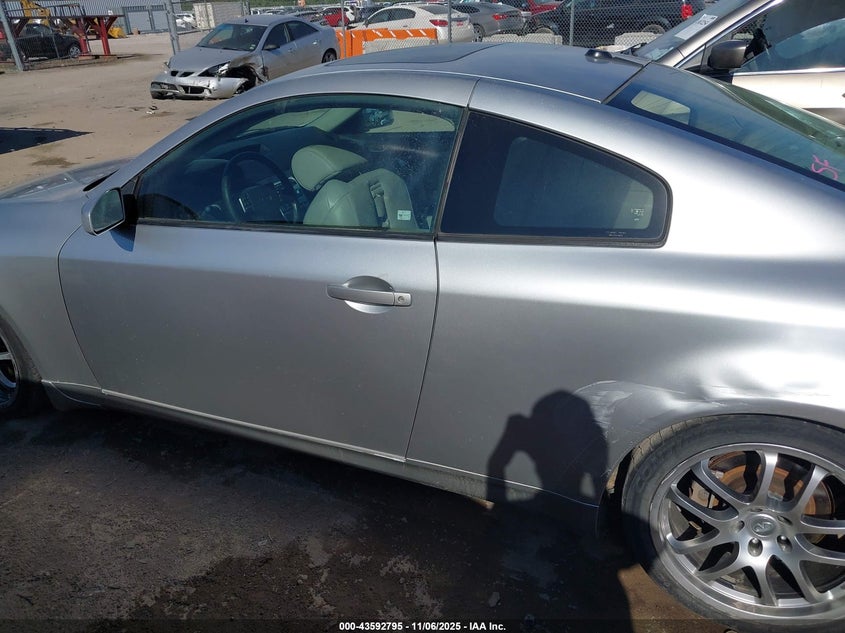 2005 Infiniti G35 VIN: JNKCV54E05M418137 Lot: 43592795