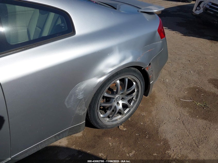 2005 Infiniti G35 VIN: JNKCV54E05M418137 Lot: 43592795