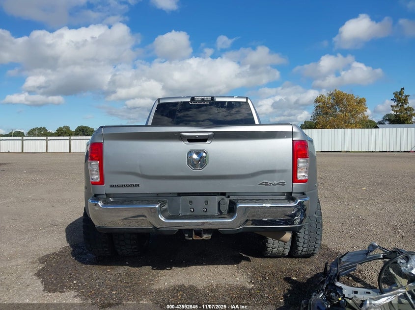 2020 Ram 3500 Big Horn 4X4 6'4 Box VIN: 3C63RRLL6LG301974 Lot: 43592845