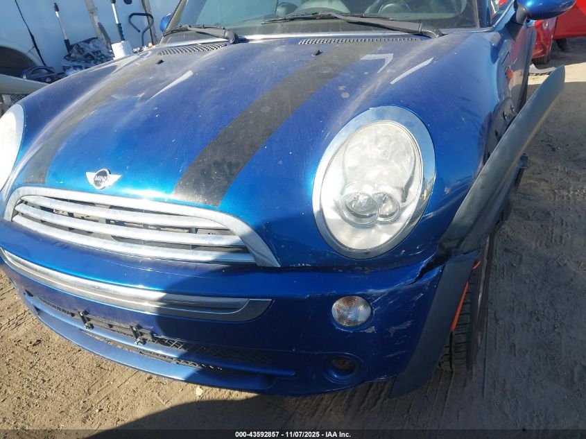 2006 Mini Cooper VIN: WMWRF33576TG14873 Lot: 43592857