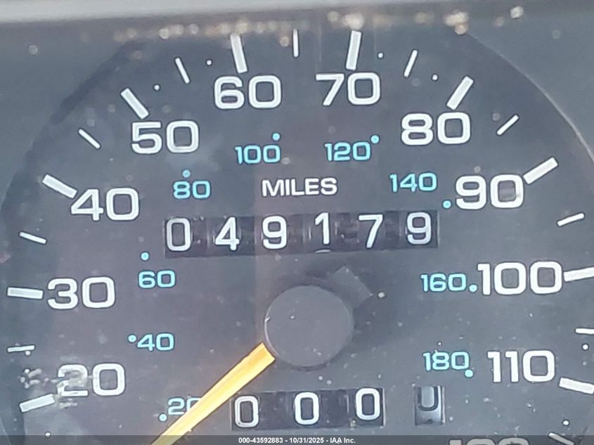 1990 Dodge Spirit VIN: 1B3XA46K0LF802725 Lot: 43592883