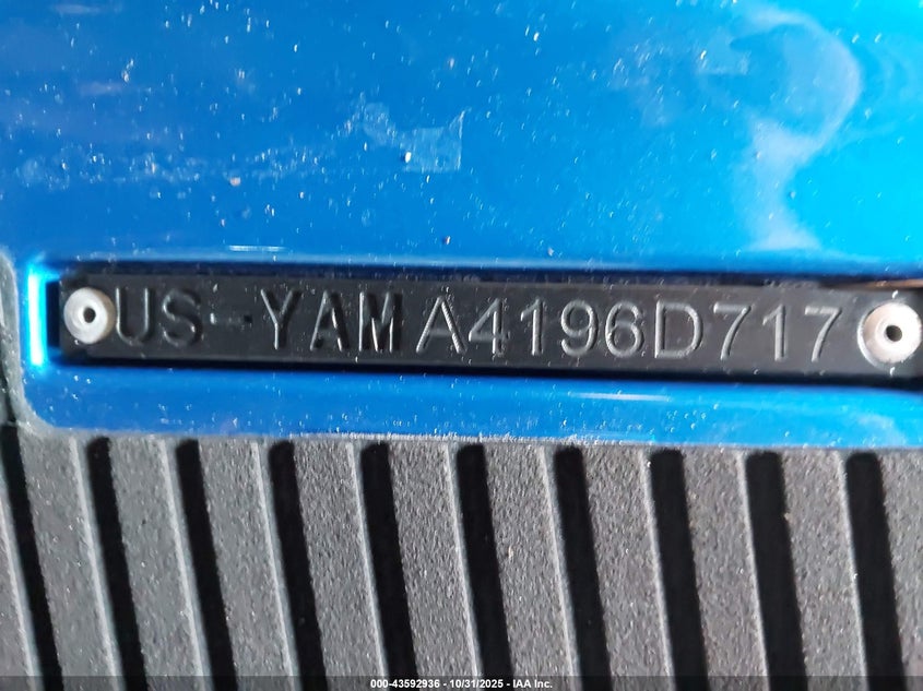 YAMA4196D717 2017 YAMAHA  photo no. 9