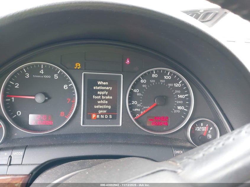 2007 Audi A4 2.0T VIN: WAUDF78E77A041882 Lot: 43592942