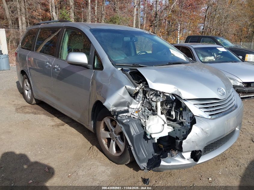 TOYOTA SIENNA LE 8 PASSENGER