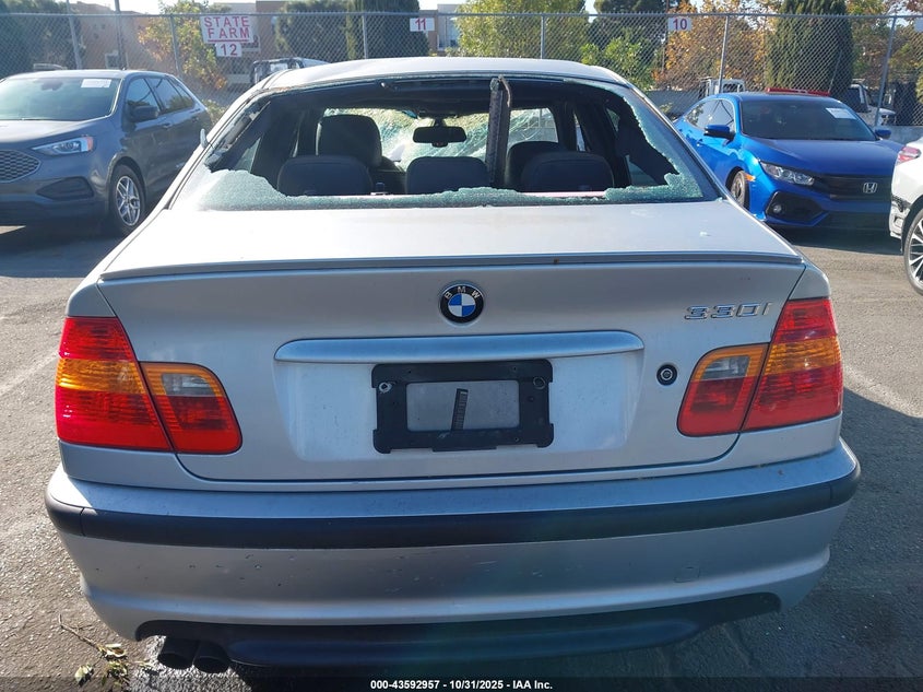 2004 BMW 330I VIN: WBAEV53454KM33405 Lot: 43592957