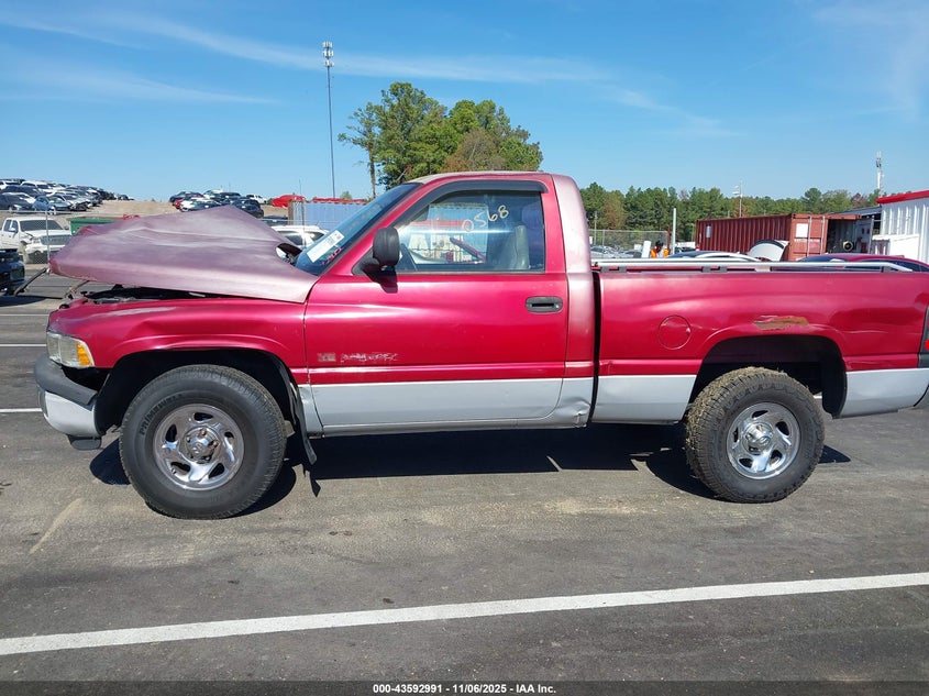 1998 Dodge Ram 1500 St/Ws VIN: 1B7HC16X1WS580568 Lot: 43592991