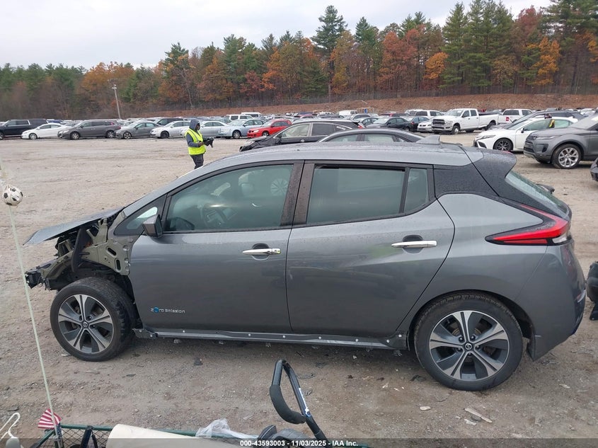 2019 Nissan Leaf Sv Plus VIN: 1N4BZ1CP3KC312334 Lot: 43593003
