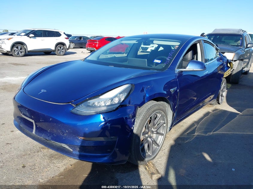 5YJ3E1EA1JF125016 2018 TESLA MODEL 3 photo no. 2