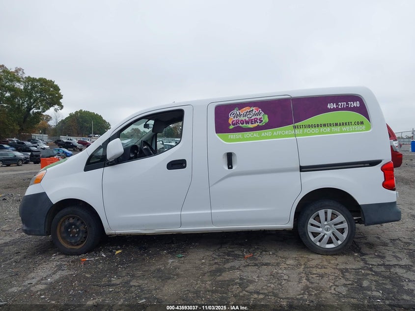 2017 Nissan Nv200 Sv VIN: 3N6CM0KN0HK697200 Lot: 43593037