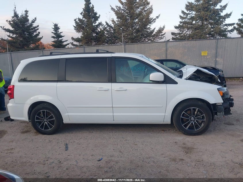 2017 Dodge Grand Caravan Gt VIN: 2C4RDGEG6HR873277 Lot: 43593042
