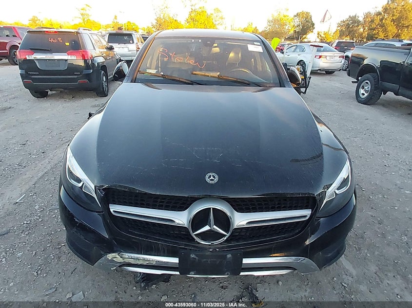 2018 Mercedes-Benz Glc 300 Coupe 4Matic VIN: WDC0J4KB5JF407341 Lot: 43593060