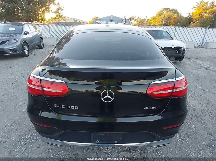 2018 Mercedes-Benz Glc 300 Coupe 4Matic VIN: WDC0J4KB5JF407341 Lot: 43593060