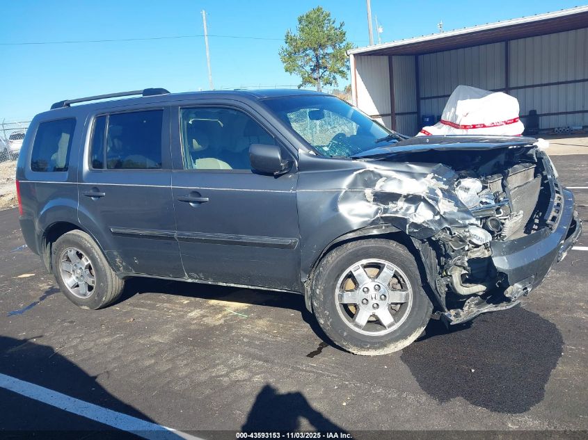 2009 Honda Pilot Touring VIN: 5FNYF38829B016096 Lot: 43593153