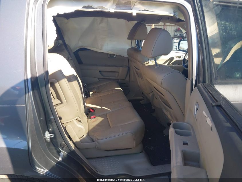 2009 Honda Pilot Touring VIN: 5FNYF38829B016096 Lot: 43593153