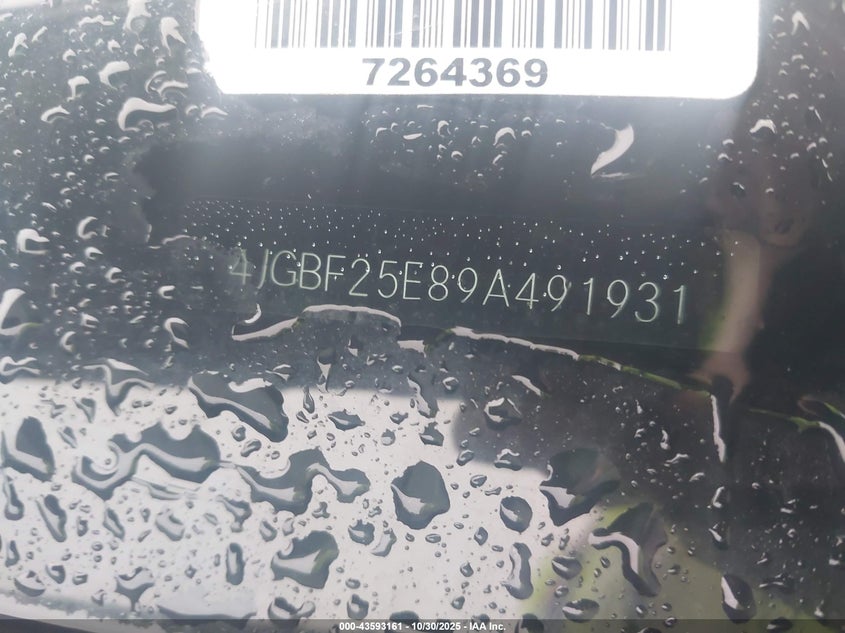 2009 Mercedes-Benz Gl 320 Bluetec 4Matic VIN: 4JGBF25E89A491931 Lot: 43593161