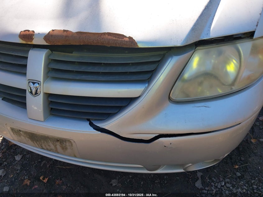 2006 Dodge Grand Caravan Sxt VIN: 2D4GP44L46R724118 Lot: 43593194