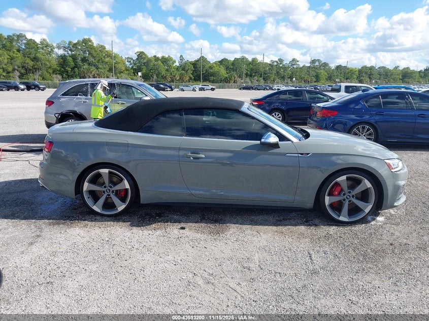2019 Audi S5 3.0T Premium Plus VIN: WAUY4GF53KN007546 Lot: 43593200