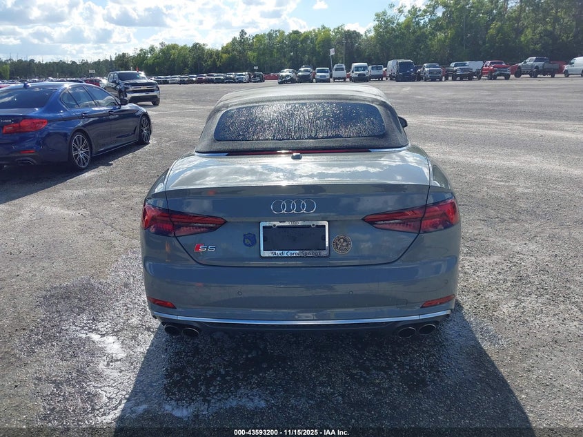 2019 Audi S5 3.0T Premium Plus VIN: WAUY4GF53KN007546 Lot: 43593200
