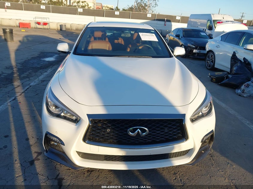 2021 Infiniti Q50 Luxe VIN: JN1EV7BP5MM704450 Lot: 43593218
