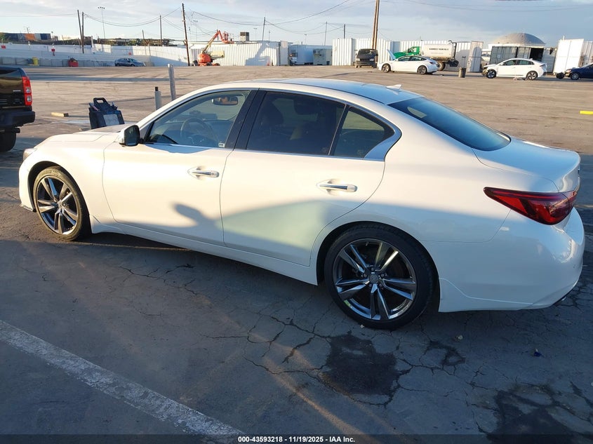 2021 Infiniti Q50 Luxe VIN: JN1EV7BP5MM704450 Lot: 43593218