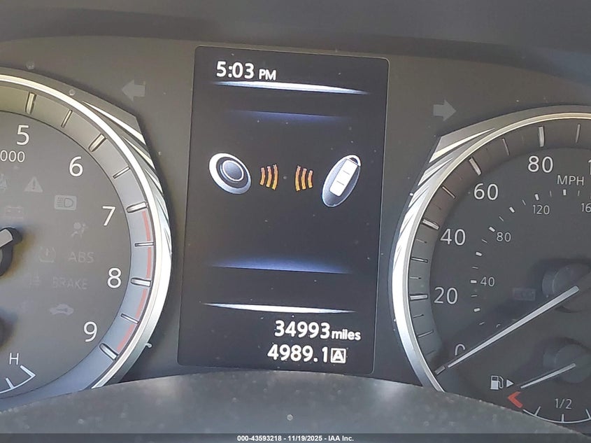 2021 Infiniti Q50 Luxe VIN: JN1EV7BP5MM704450 Lot: 43593218