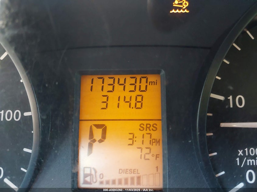 2013 MERCEDES-BENZ SPRINTER 2500 HIGH ROOF WD3PE8CC3D5791342