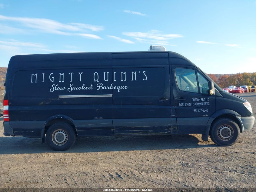 2013 MERCEDES-BENZ SPRINTER 2500 HIGH ROOF WD3PE8CC3D5791342