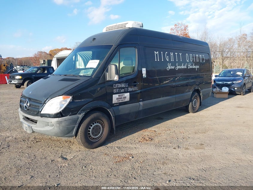 2013 MERCEDES-BENZ SPRINTER 2500 HIGH ROOF WD3PE8CC3D5791342