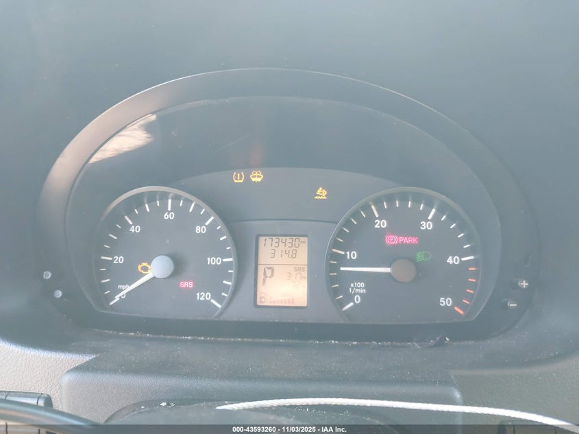 2013 MERCEDES-BENZ SPRINTER 2500 HIGH ROOF WD3PE8CC3D5791342