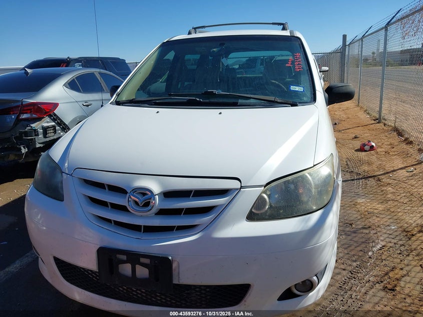 2004 Mazda Mpv Lx VIN: JM3LW28J940516309 Lot: 43593276