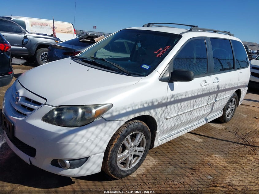 2004 Mazda Mpv Lx VIN: JM3LW28J940516309 Lot: 43593276